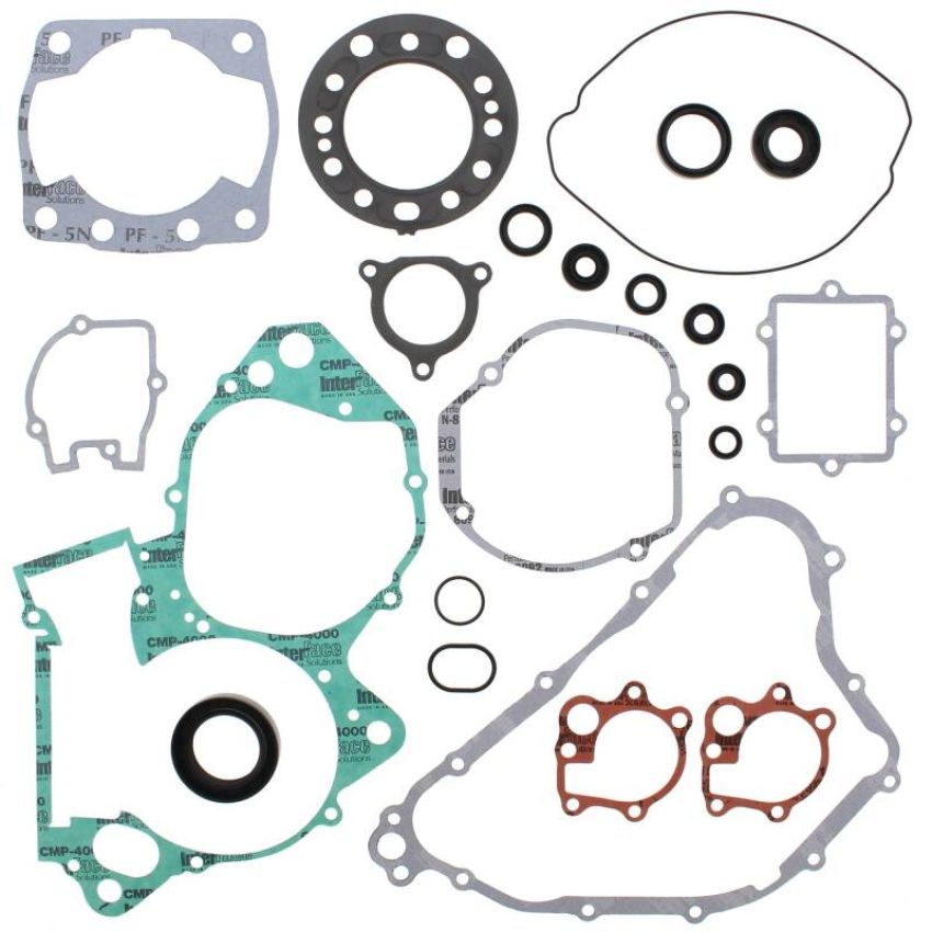 Vertex Pistons 811261 Vertex Gaskets 02-04 Honda CR250R Complete Gasket Kit w/ Oil Seals