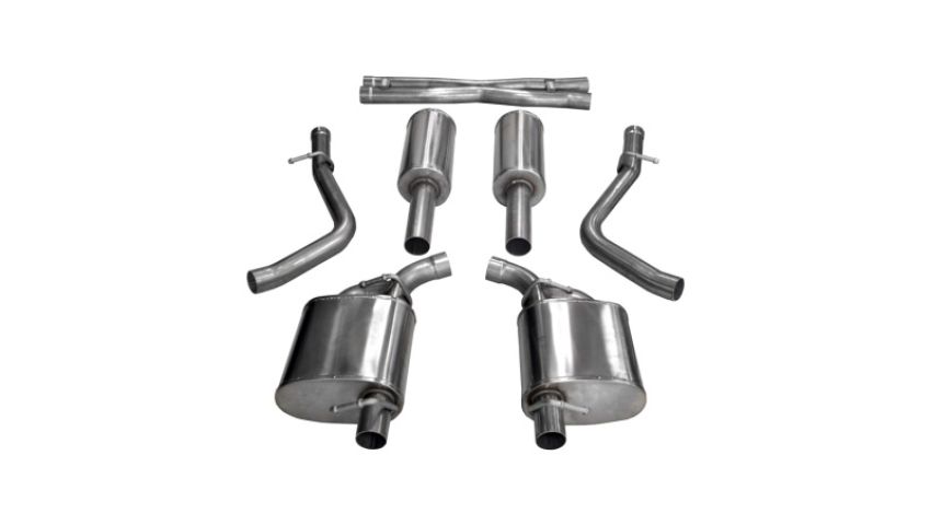 CORSA Performance 14973 Corsa 2015-2016 Dodge Charger / Chrysler 300 5.7L V8 V8 Polished Xtreme Cat-Back