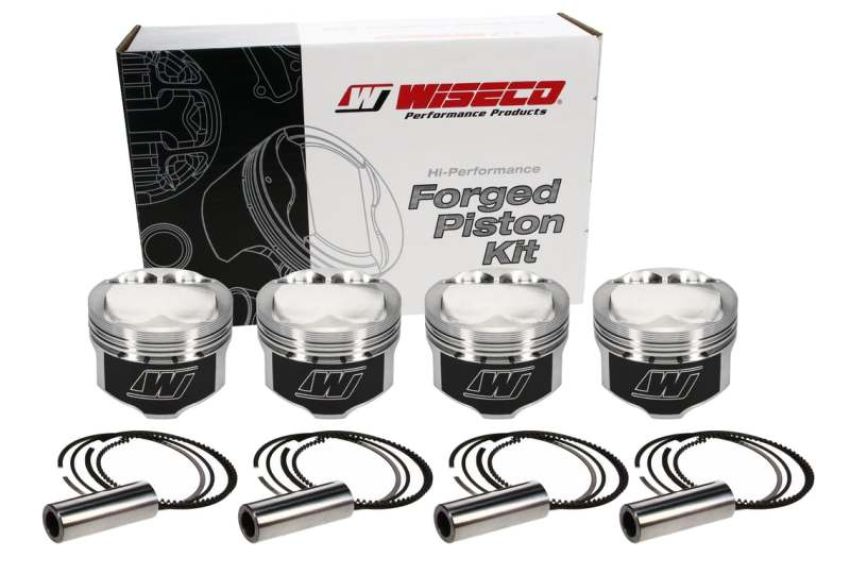 Wiseco KE151M80 Piston Set, Ford, 1.6L, 80.00 mm Bore, European, Set of 4