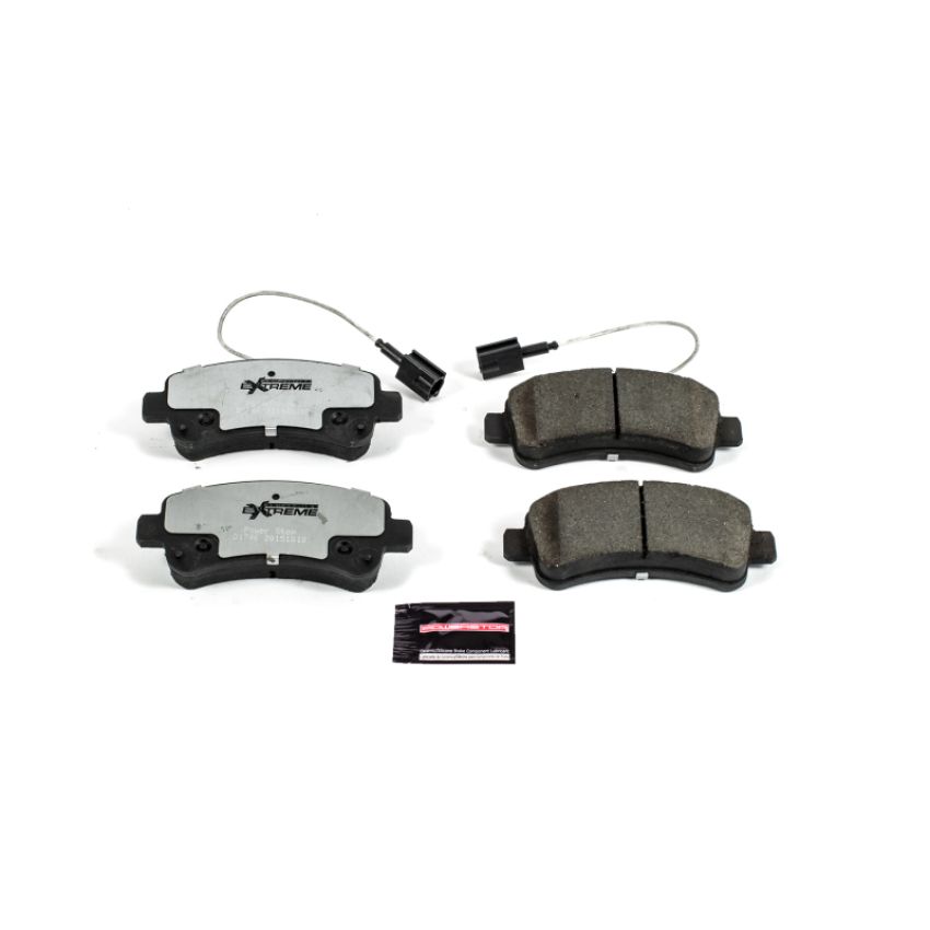 PowerStop Z36-1746 PowerStop - Z36 Truck and SUV Carbon-Fiber Ceramic Brake Pads with Hardware Kit