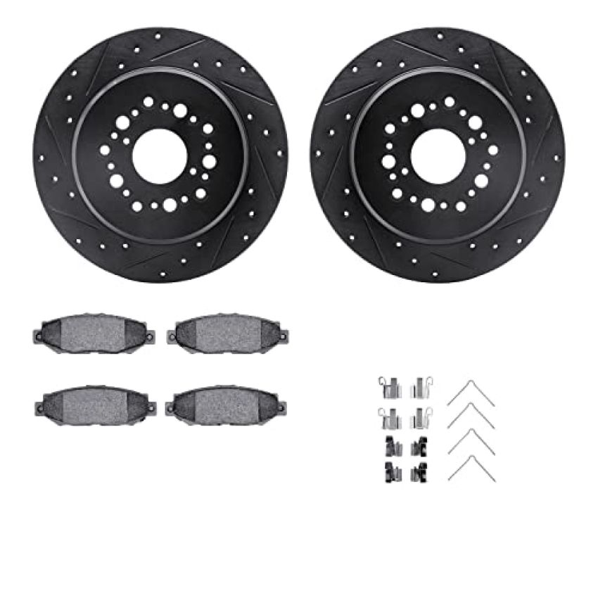 Dynamic Friction 8512-75008 Rotor Kit