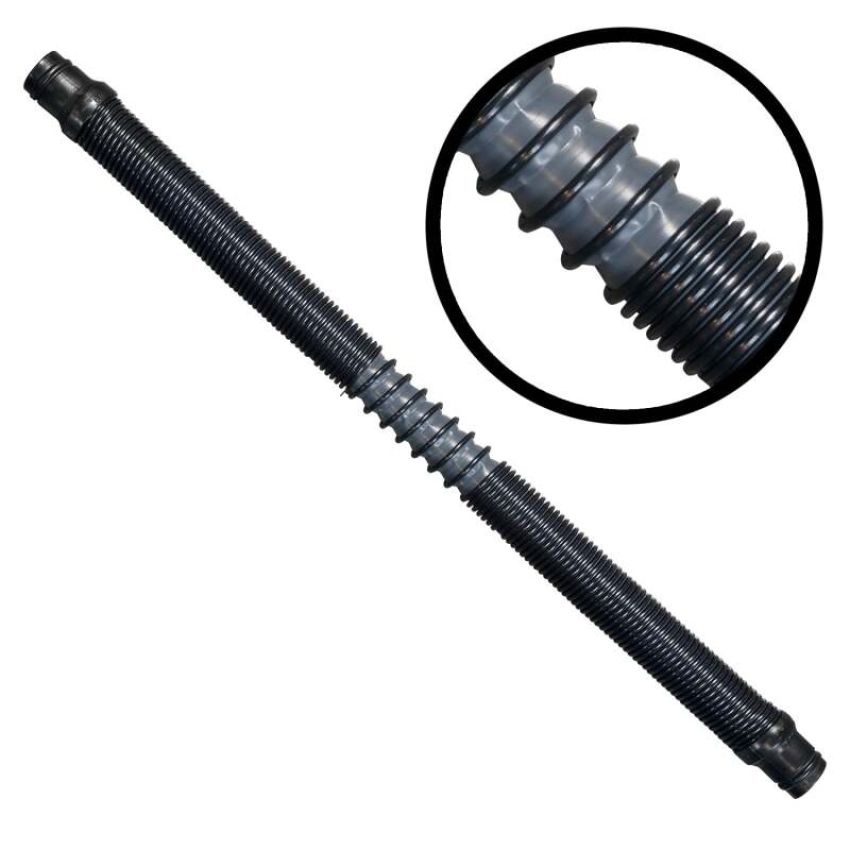 Rugged Radios MAC-X-HOSE-BLK Expandable Helmet Air Pumper Hose