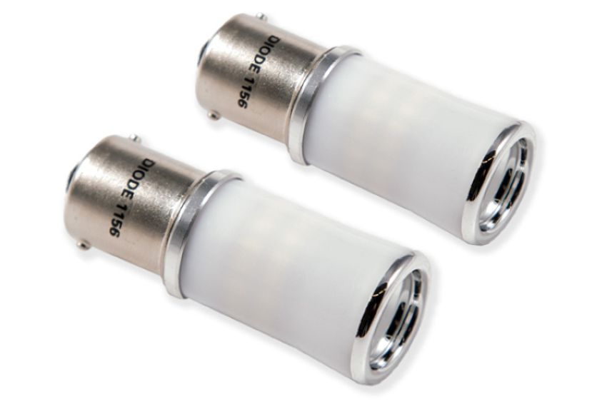 Diode Dynamics DD0005P 1156 LED Bulb HP48 LED - Red (Pair)