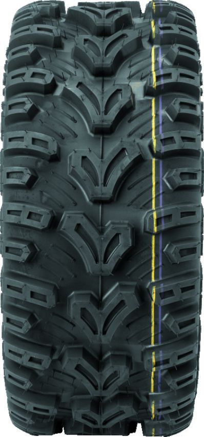 QuadBoss 609340 QBT448 Utility Tire - 25x10-12 6Ply