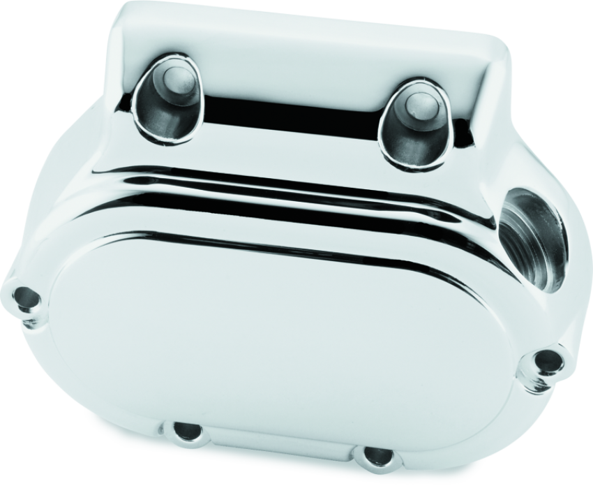 TwinPower 490567 Twin Power 99-06 FLT Chrome Transmission Side Cover Replaces H-D 37105-99