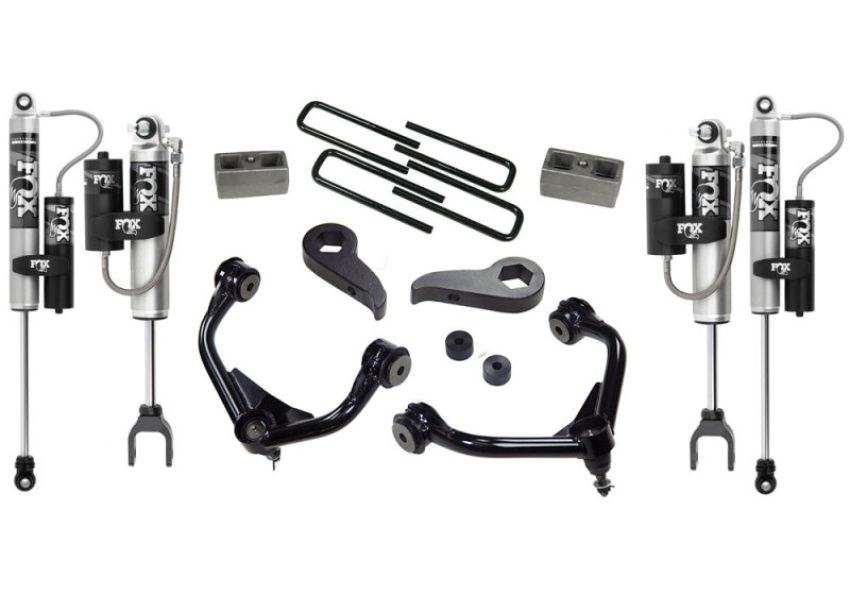 Superlift K1010FX 11-19 GMC Sierra 2500/3500 HD (Excl Magneride) 3in Lift Kit w/ Fox Front Coil & 2.0 Re