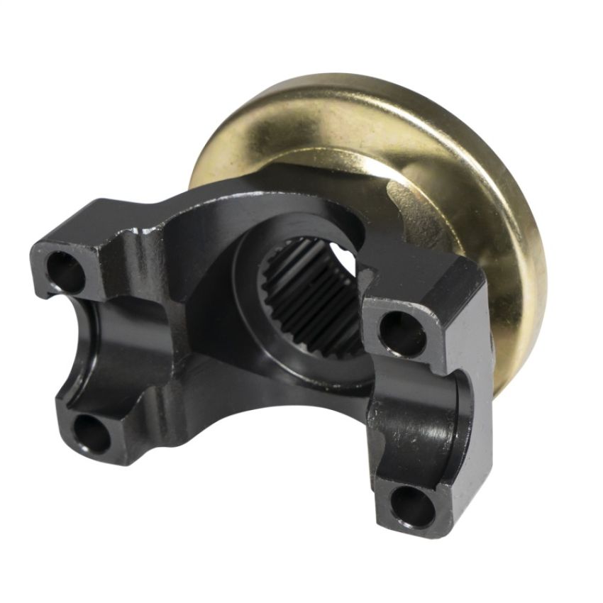 Yukon Gear & Axle YY D44-1350-24F Yukon 24 Spline Front Pinion Yoke for Dana 30/44 Jeep JK w/1350 U-Bolt Design