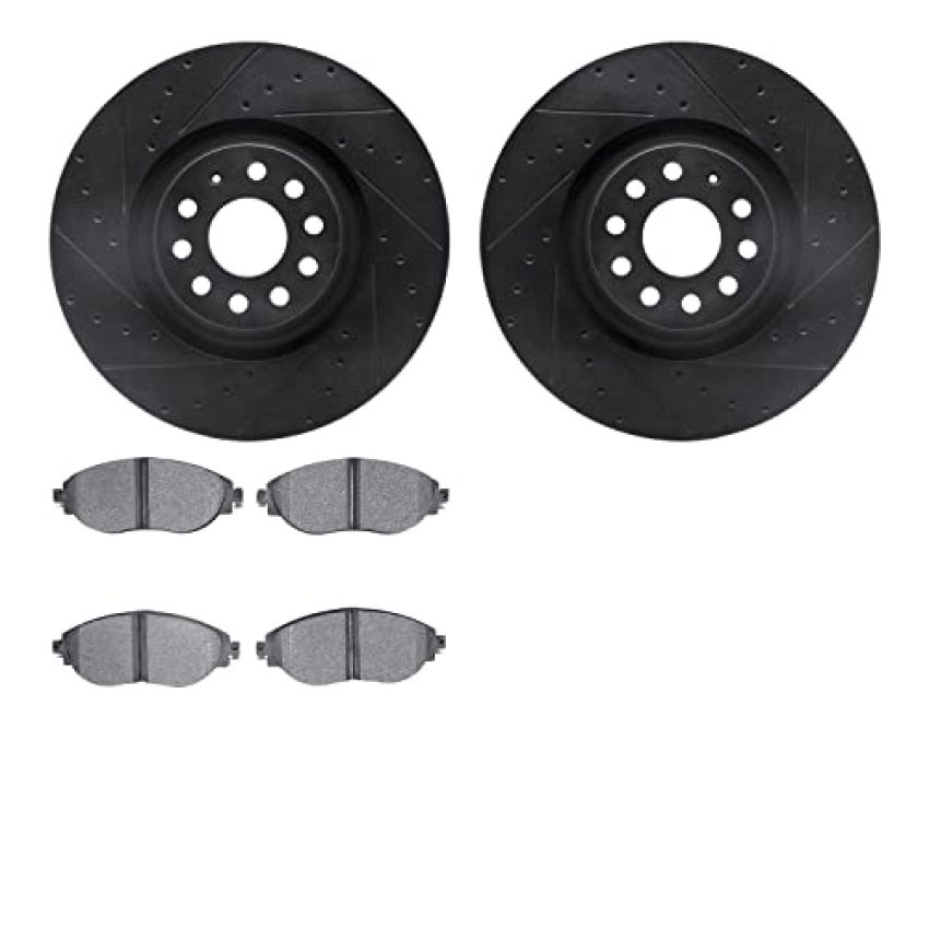 Dynamic Friction 8602-74046 Rotor Kit