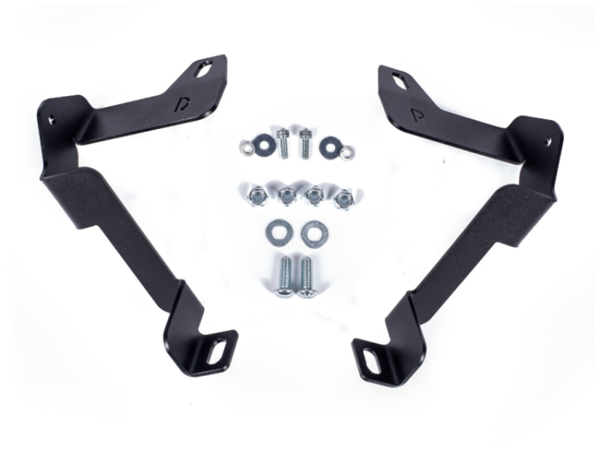 Cali Raised LED CR2348 Cali Raised 14-21 Toyota Tundra 32In Lower Bumper Hidden Led Light Bar Brackets Kit - Brackets Only
