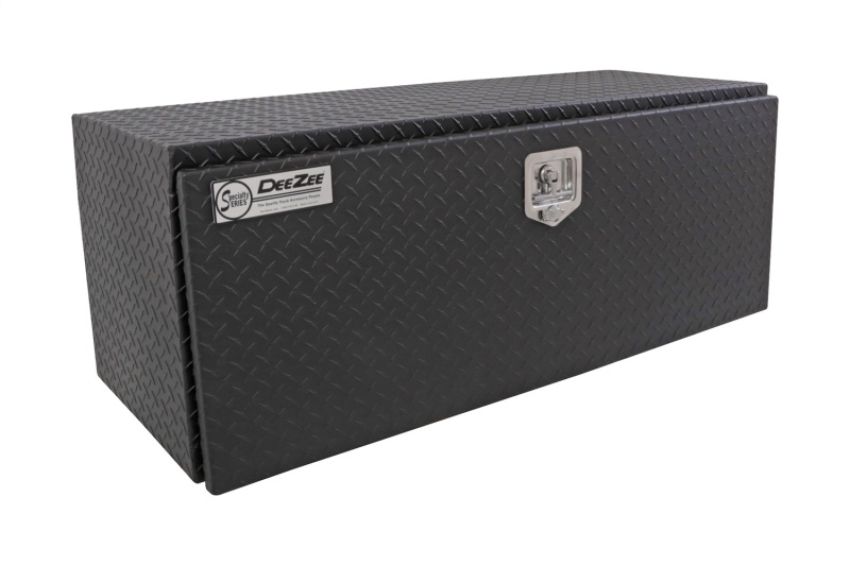Dee Zee DZ75TB Deezee Universal Tool Box - Specialty Underbed Black BT Alum 48X20X18 (Txt Blk)