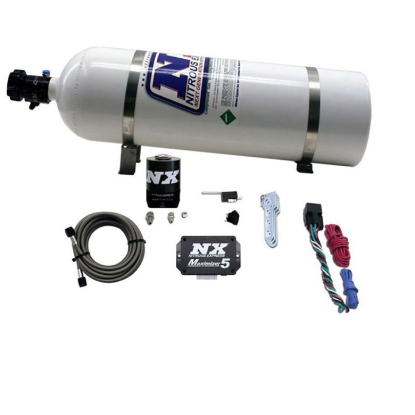 Nitrous Express NXD1000 UNIVERSAL DIESEL WITH PROGRESSIVE CONTROLLER, 15LB BOTTLE