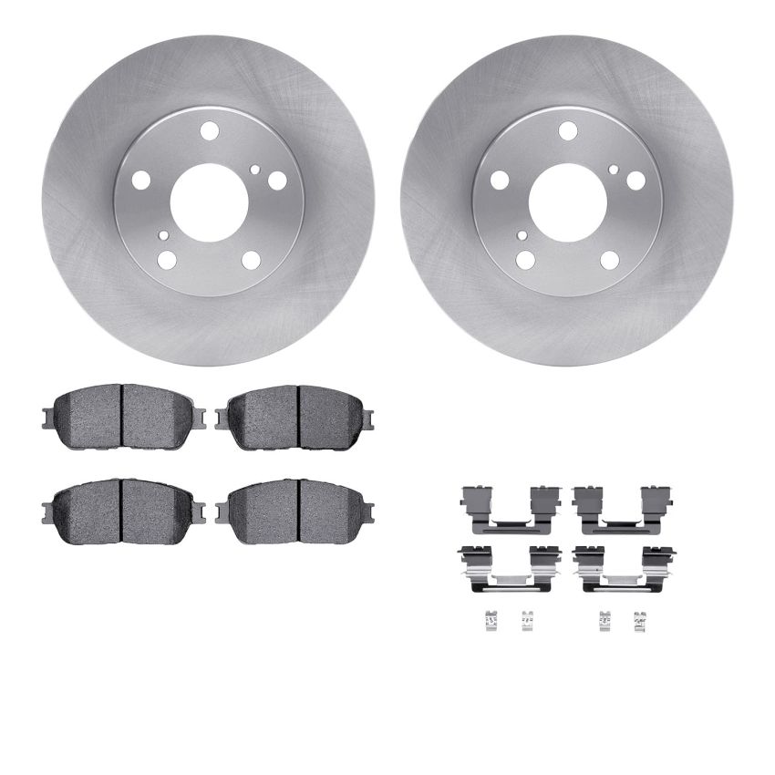 Dynamic Friction 6512-76662 Rotor Kit