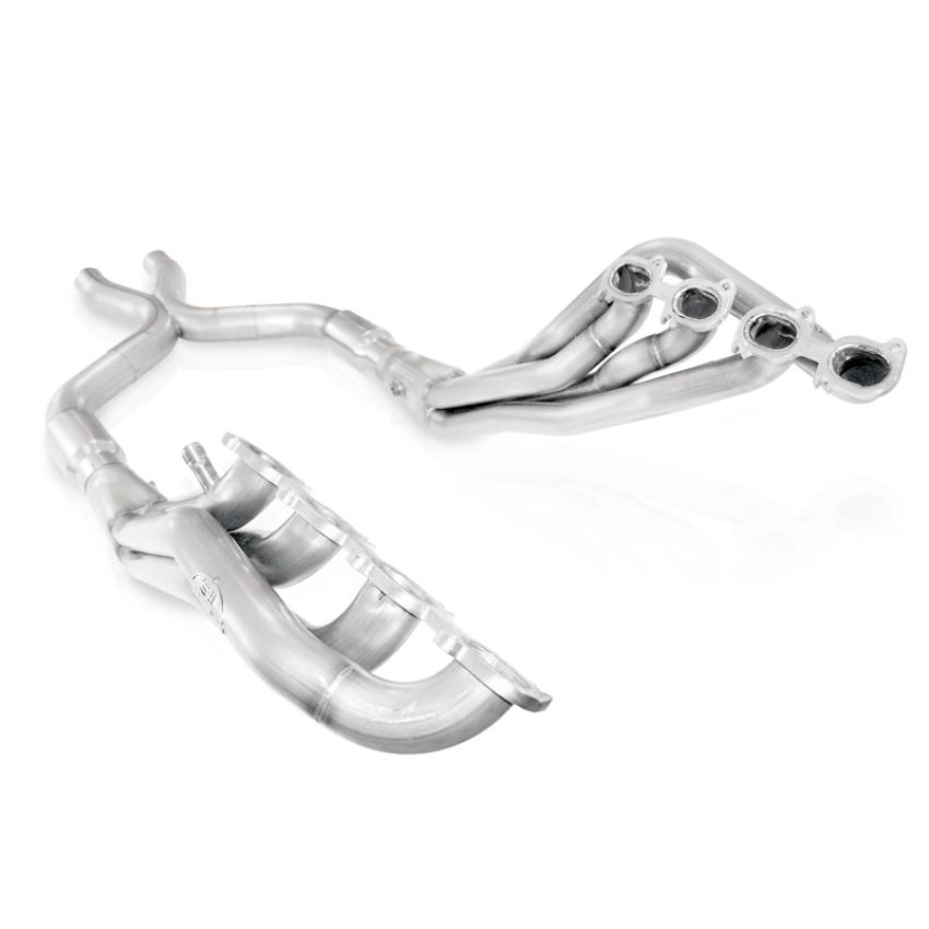 Stainless Works GT145HCAT 2007-14 Shelby GT500 Headers 1-7/8in Primaries High-Flow Cats X-Pipe