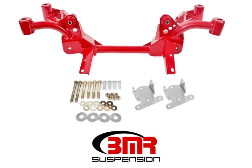 BMR Suspension KM007-1R BMR 82-92 3rd Gen F-Body K-Member w/ SBC/BBC Motor Mounts and Pinto Rack Mounts - Red