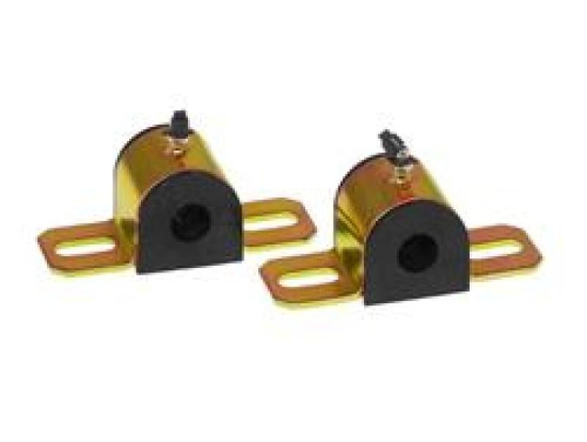 Prothane 19-1187-BL Universal Greasable Sway Bar Bushings - 31MM - Type B Bracket - Black