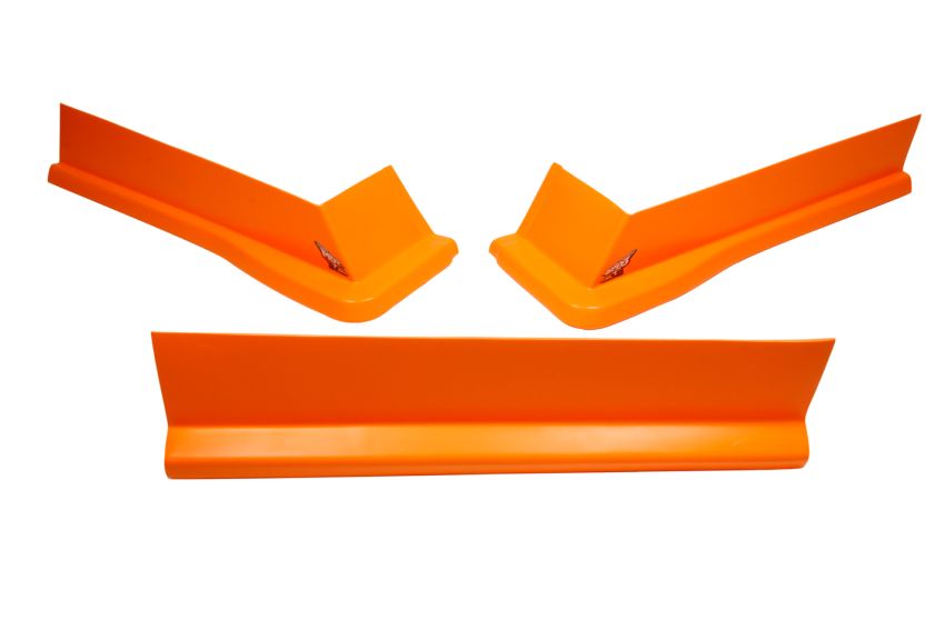 FIVESTAR FIV3022-417-FO Modified Aero Valance 3pc. Fluorescent Orange