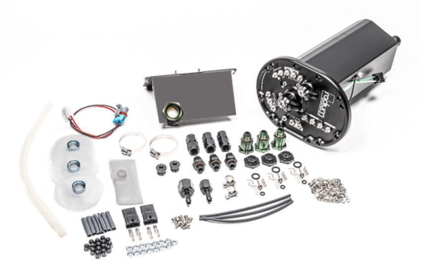 Radium Engineering 20-0951 FHST, FD RX7, PUMPS NOT INCLUDED, TI AUTOMOTIVE E5LM