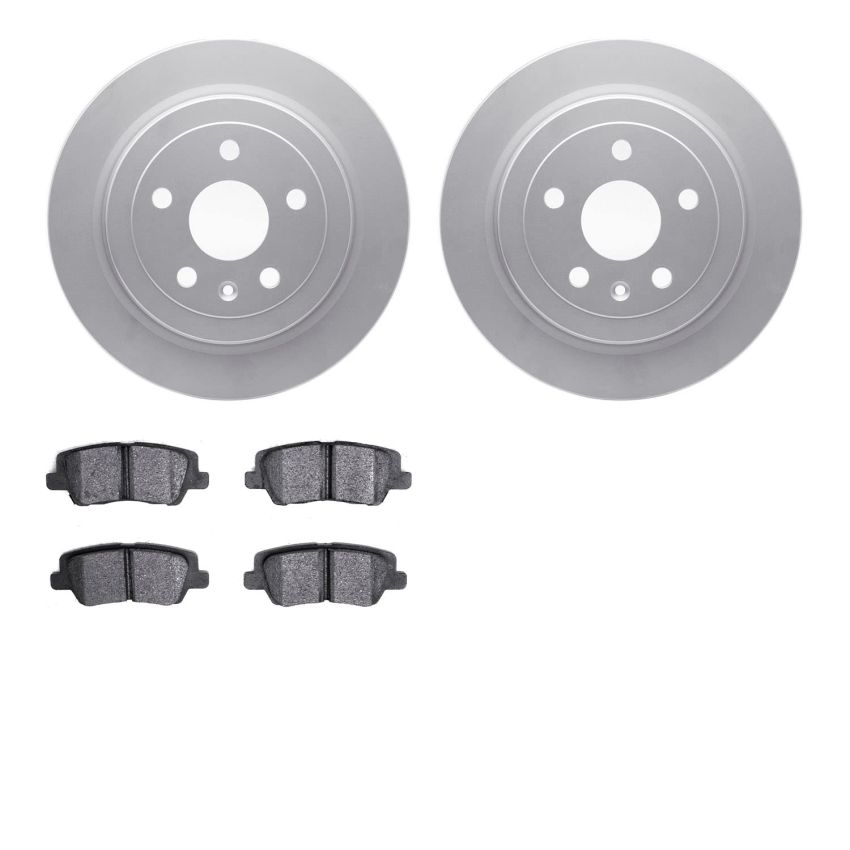 Dynamic Friction 4502-46087 Rotor Kit