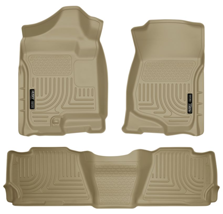 HUSKY LINERS HSK98253 07-14 Tahoe Floor Liners Tan