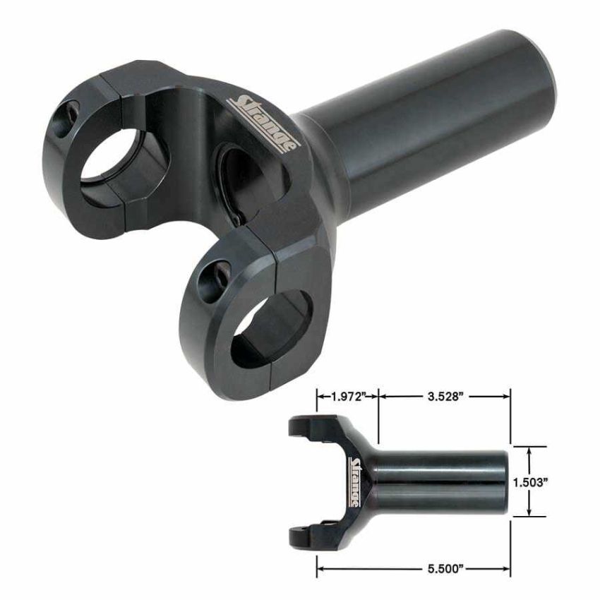 STRANGE STGU1677 Trans Yoke 27-Spline 1350 U-Joint