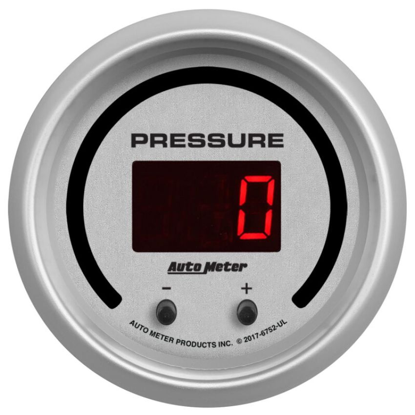 AutoMeter 6752-UL GAUGE, PRESSURE, 2 1/16