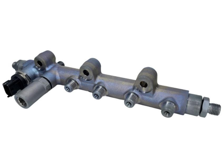 Exergy E06 20050 03-07 Dodge Cummins 5.9L Replacement Fuel Rail w/Sensor & PRV