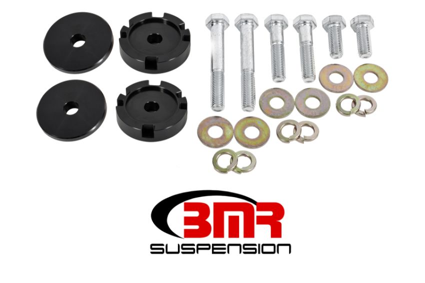 BMR Suspension BK054 Differential Bushing Lockout Kit, Billet Aluminum