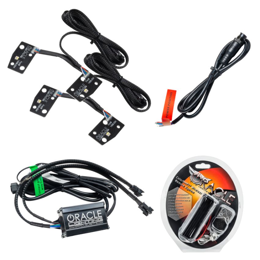 Oracle Lighting 1468-330 2021 Ford Bronco ColorSHIFT(tm) RGB+W Headlight Halo Upgrade Kit