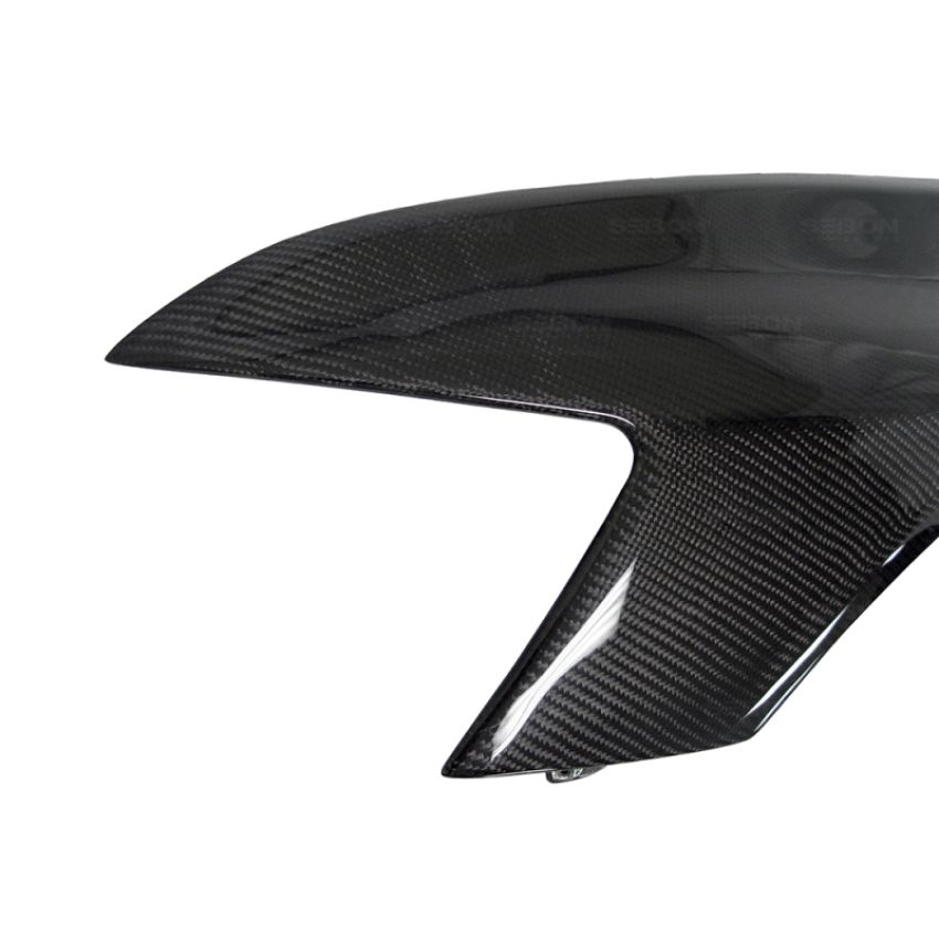 Seibon FF0305MITEVO8 03-07 Mitsubishi Evo 8 & IX 10mm Wider Carbon Fiber Fenders