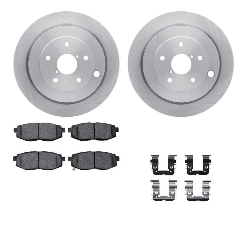 Dynamic Friction 6512-13207 Rotor Kit