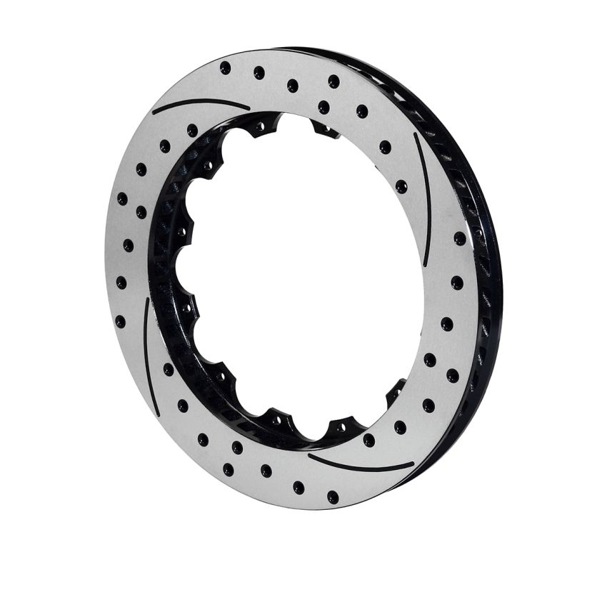 Wilwood 160-7798-BK Rotor-SRP48 SPC-37-RH-BLK-Drill 13.06 x 1.25 - 12 on 8.75in