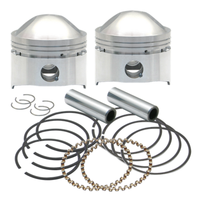S&S Cycle 106-5775 36-84 BT 3-7/16in Piston Set - .040in