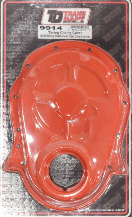 TRANS-DAPT TRA9914 BBC Orange Timing Cover