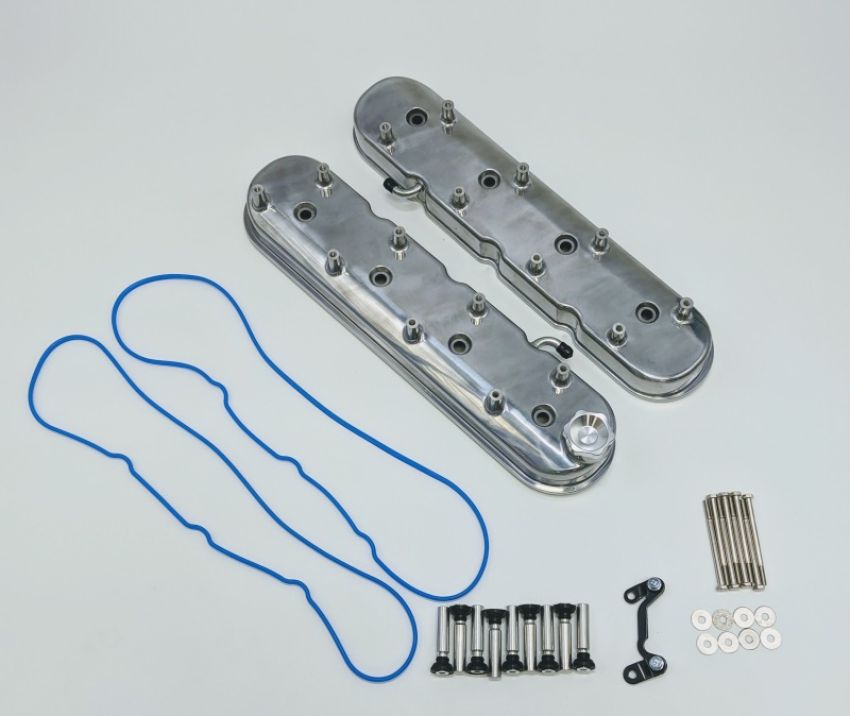 Granatelli Motor Sports 640361 Cast Valve Covers For Ls