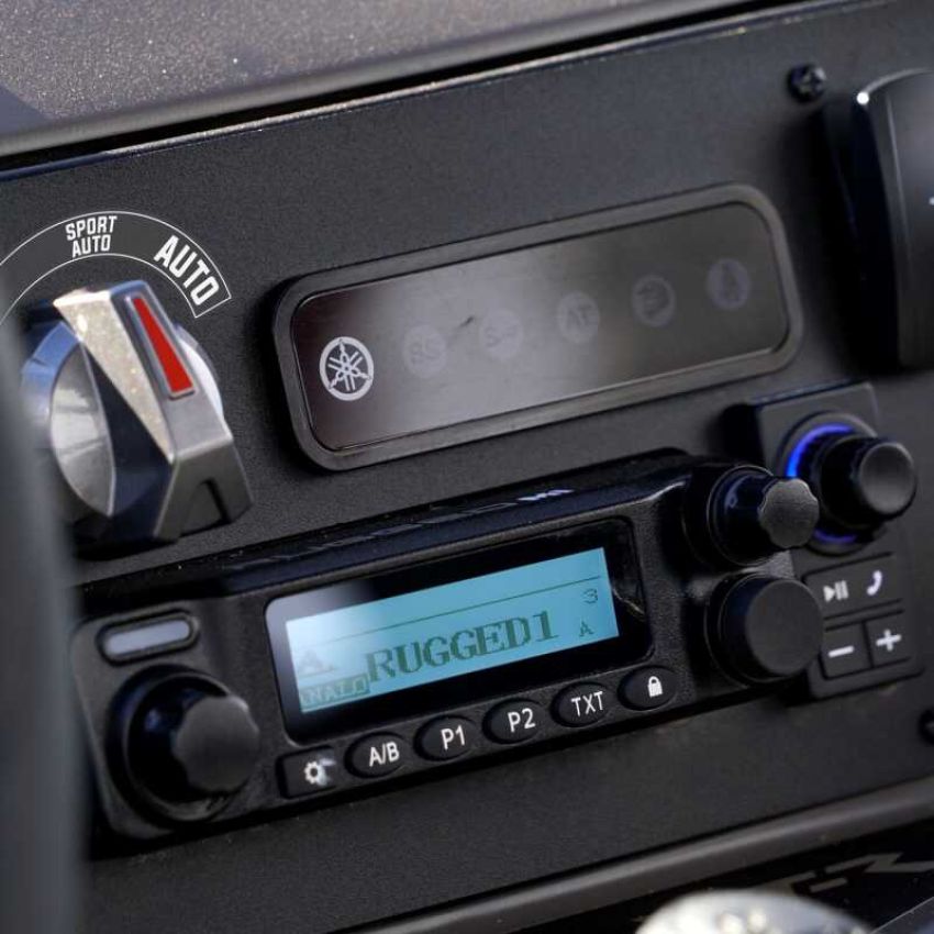 Rugged Radios YXZ-696RS-M1-HK 2024 Yamaha YXZ 1000R Kit w/ BTI 2-Way Radio 696 PLUS / M1 VHF BB