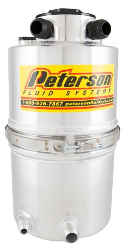 PETERSON FLUID PTR08-9018 Dry Sump Tank DLM 5 Gal. With Filter