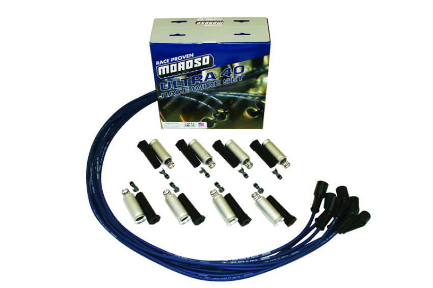MOROSO MOR73811 Ultra 40 Plug Wire Set - LS1- Unsleeved