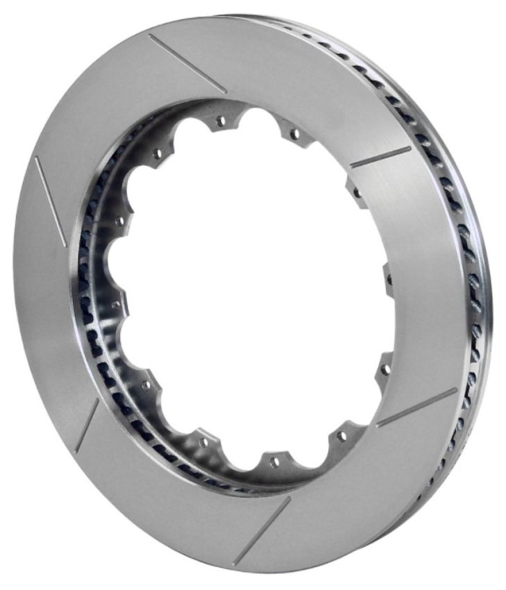 Wilwood 160-14634 Rotor GT Curved Vane Rotor Spec-37 Iron 72 CV 12 x 8.85 Left Hand Side