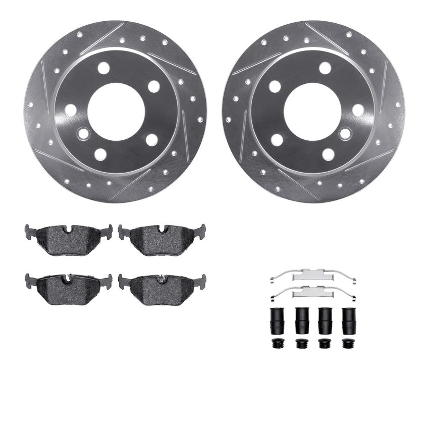 Dynamic Friction 7512-31044 Rotor Kit