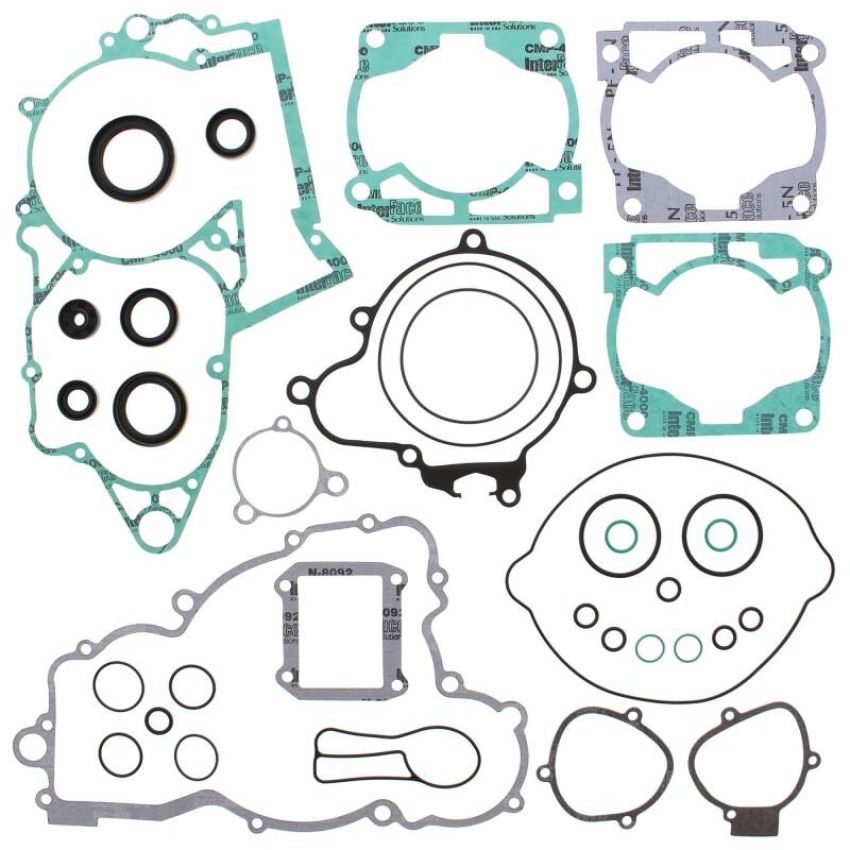 Vertex Pistons 811335 Vertex Gaskets 11-14 Husaberg TE300 Complete Gasket Kit w/ Oil Seals