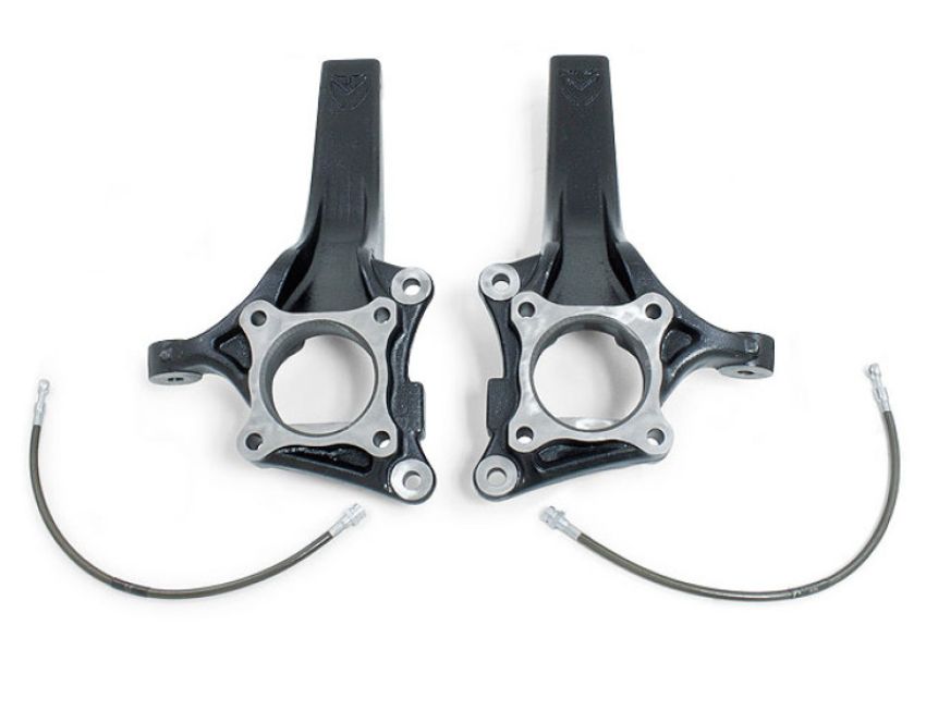Maxtrac 703440 09-18 Ford F-150 2WD 4-4.5in Front Lift Spindles w/Extended DOT Compliant Brake Lines