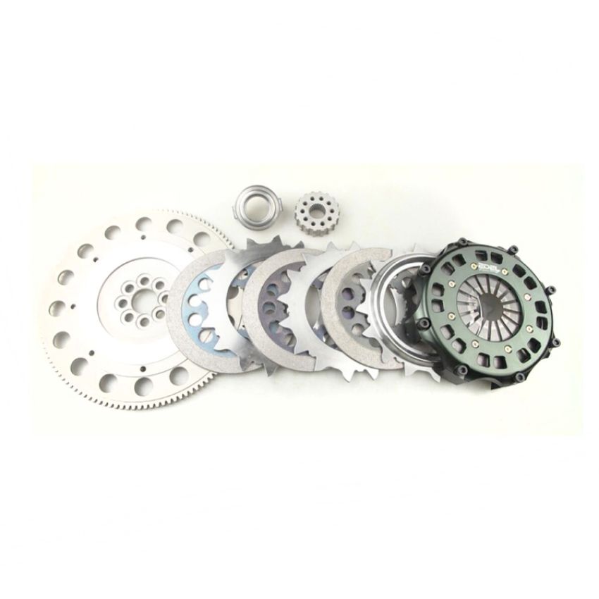 BLOX Racing BXFL-10250 Honda K20/K24 K-Series 7.25in Twin Disc Clutch Kit
