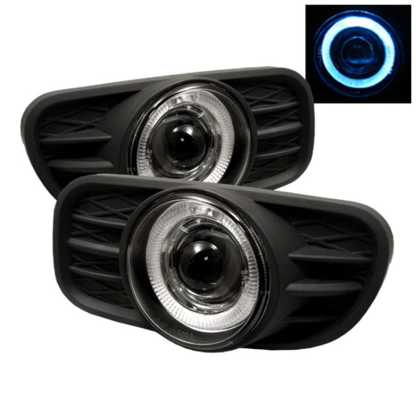SPYDER 5021496 Halo Projector Fog Lights w/Switch - Clear