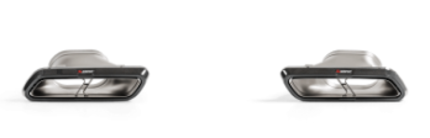 Akrapovic TP-CT/46/G Tail pipe set (Carbon) - High Gloss