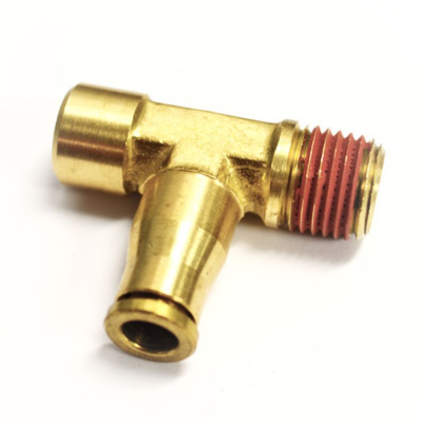 Ridetech 31957600 Airline Fitting, Compressor Tee, 1/4