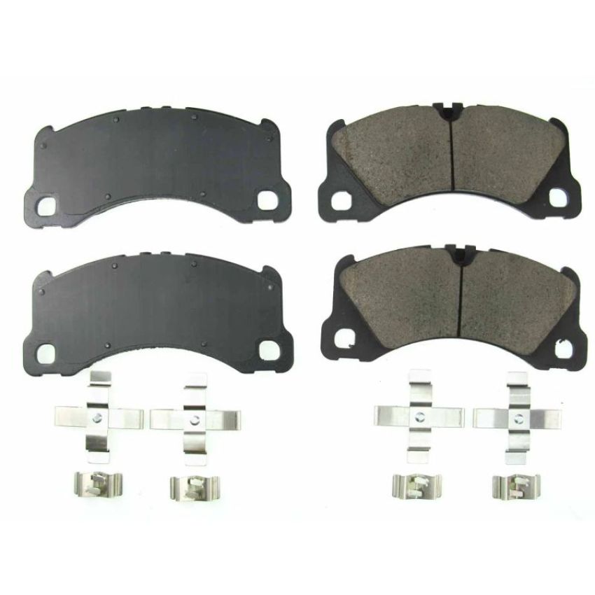 PowerStop 17-1577 PowerStop - Z17 Low-Dust Ceramic Brake Pads with Hardware