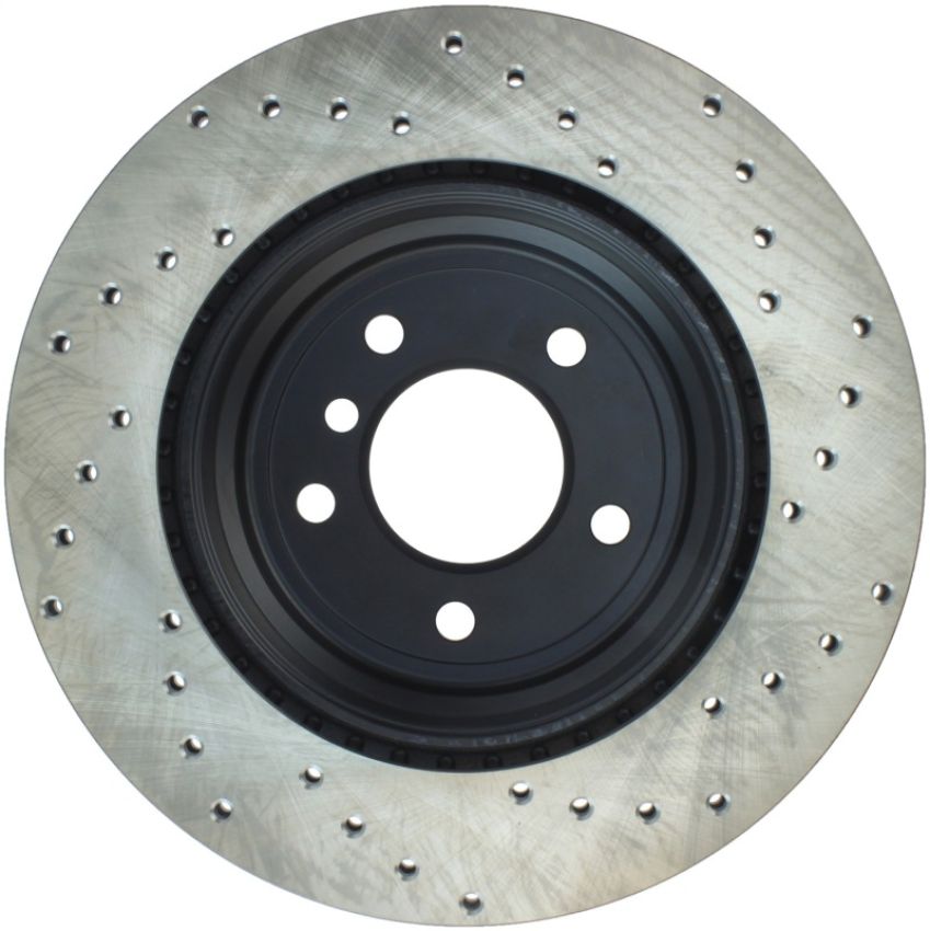 Stoptech 128.34109R Sport Cross Drilled Brake Rotor - Front Left