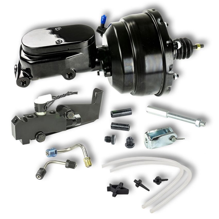 RIGHT STUFF DETAILING RSDB85315672 Booster Master Cylinder Combo Disc/Disc Black