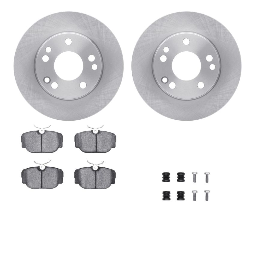 Dynamic Friction 6612-63107 Rotor Kit