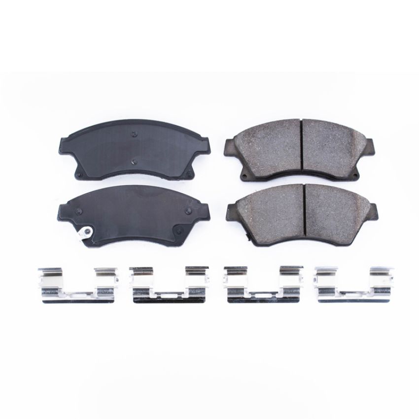 PowerStop 17-1522 PowerStop - Z17 Low-Dust Ceramic Brake Pads with Hardware